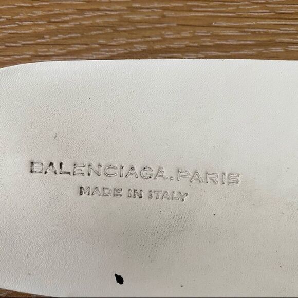 BALENCIAGA-MULTI Colour Panelled Leather High Top - Picture 14 of 16